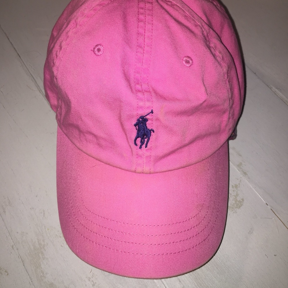 Pink Polo Baseball Hat